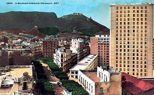 ORAN - BOULEVARD FULTON - CITE LESCURE - 1958